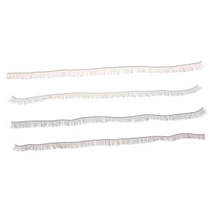 VALICLUD 4 Pièces cils de poupée accessoires de poupée bébé extensions cils pour jouets cil décoratif pour poupée Dolls cils de cosplay bande de faux cils faux cils colorés nylon (SHUI LIAO, neuf)