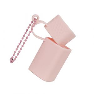 Manchon de protection en silicone pour rouge &agrave; l&egrave;vres - &Eacute;tui de rangement portable pour sacs &agrave; main, porte-cl&eacute;s, sacs de sport pour femmes et filles - Support de rouge &agrave; l&egrave;vres antid&eacute;rapant (GCmandwe, neuf)