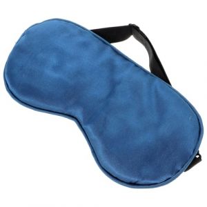 WRITWAA masque pour les yeux de sommeil patch yeux bandeau yeux cache yeux Cache-yeux D eye mask eye patch blinders masque yeux masque pour les yeux en soie cache-oeil masque visière Blue (Saieli, neuf)