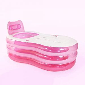 GZ Baignoire Gonflable Baignoire Baignoire Adulte &Eacute;paisse Baignoire Pliante Baignoire en Plastique Baignoire Pliable,130 * 70cm (ZZG, neuf)