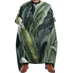 Pliable Cape de Cheveux, Feuilles de bananier, Capes de Salon de Coiffure Imperméable Cape de Barbier pour Femmes Coiffeurs Couper (dfshsxcvh, neuf)