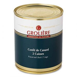 Confit de Canard - 750 g (FOIE GRAS GROLIERE, neuf)