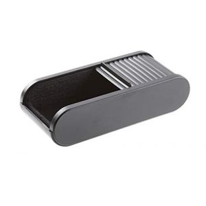 Porte-lunettes de soleil pour tableau de bord de voiture &ndash; Enroulable automatique pour tableau de bord &ndash; Organiseur cach&eacute; de rangement pour pi&egrave;ces de monnaie de rechange pour un acc&egrave;s facile (lanruiyan1649, neuf)