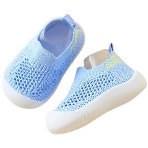 Aggroot Chaussure Premier Pas B&eacute;b&eacute; Fille Gar&ccedil;on respirants Chaussure pour B&eacute;b&eacute;s Chaussons de Marche antid&eacute;rapants Enfant Baskets (Amnllden, neuf)