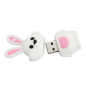 4GB Douze modèles Animaux de Symboles lecteurs de mémoire Flash USB 3.0 lecteurs mémoire mémoire Pouce Stylo données mémoire Zip mémoire Flash tiges USB lecteurs mémoire Flash Clé USB - Lapin (OneFangCore, neuf)