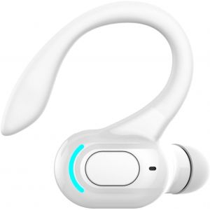 DOMIKIT Oreillette Bluetooth sans Fil V5.2 avec Micro intégré, Tour d'oreille 360°, 20h de Lecture, écouteur Mono pour iPhone, Android, PC – Batterie 70 mAh (NovagoodsBO, neuf)