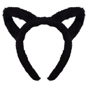 Serre-t&ecirc;te oreilles de chat en peluche, n&oelig;uds, cravate, visage de chat, adorable costume de chat pour anniversaire, Halloween, cosplay, f&ecirc;te de chat, accessoires de costume pour chats, serre-t&ecirc;te (yudaiyinhe, neuf)