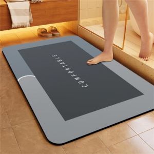 Tapis de bain Garden, Absorbant Salle de Bain, Tapis de Douche Diatomite, 80x120cm (Xiangchengshiyazhangchaoshangmaoyouxiangongsi, neuf)