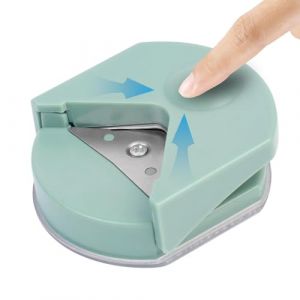 Xujuika Arrondisseur D'angles Perforateur, Poinçonneuse De Coupe Papier Rond De Papier D'angle, Poinçon D'angle Rond En Papier Portable Professionnel Pour Projets De Scrapbooking Et De (Xujuika, neuf)