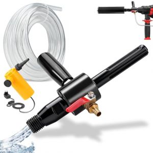 Adaptateur M22 vers SDS Max avec arrosage automatique, injection d'eau incluse, 4m tuyau + pompe. Pour couronnes diamant, carotteuses et al&eacute;soirs SDS Max (DEYITONG COMPANY, neuf)