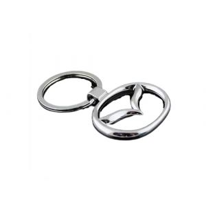 Hirondelle Bleue Lot de 2x Porte Cl&eacute; en m&eacute;tal g&eacute;n&eacute;rique compatible avec Mazda(2,3,5,6) Exp&eacute;di&eacute; depuis France (Hirondelle.bleue.discount, neuf)