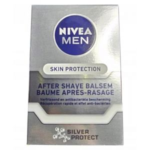 Nivea Men Silver Protect Lot de 6 baumes après-rasage 100 ml (IwonaTEC, neuf)