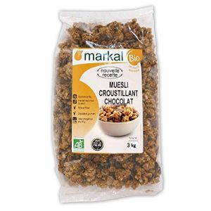 Markal - Muesli Croustillant Chocolat 3Kg - Vendu par unit&eacute; (Les Trois Mousquetaires, neuf)