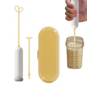 Baby Formula Agitateur &eacute;lectrique &ndash; Petit m&eacute;langeur de cuisine | Mousseur &agrave; lait maternis&eacute; pour b&eacute;b&eacute; | M&eacute;langeur portatif | Mousseur &agrave; caf&eacute; | Fouet mousseur &agrave; caf&eacute; pour latte, caf&eacute;, chocolat chaud (yuxao, neuf)