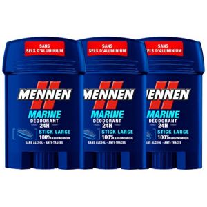 MENNEN Déodorant Stick Marine Lot de 3 x 50 ml (GlobalCorp, neuf)