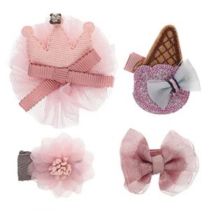 SUPVOX 4pi&egrave;ces Lot De Barrettes Cheveux Gar&ccedil;on Fille Fille Accessoires Cheveux Gar&ccedil;on D&eacute;corations Tout-petits (Curve Saver, neuf)