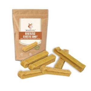 Wildfang® Yak Lot de 6 bâtonnets à mâcher pour chien Recette de l'Himalaya, jouet à mâcher, long plaisir à mâcher, inodore, ne s'écaille pas, toutes les tailles et chiots, os à mâcher Himalaya Yak (Wildfang Petshop, neuf)
