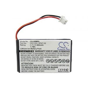 CS-GBMSL Batteries 460mAh Compatible avec [Nintendo] Game Boy Micro, OXY-001 remplace GPNT-02, OXY-003 (Techtek gmbh, neuf)