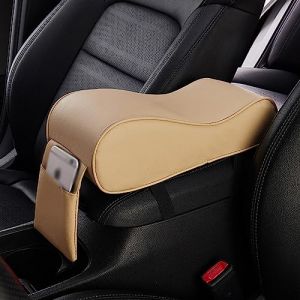 BBTISG Accoudoir de Voiture en Mousse à Mémoire de Forme, Accoudoir De Console Centrale De Voiture Universel Avec Support De Téléphone pour La Plupart des Véhicules, SUV, Camion (style 3) (bubblesbeer, neuf)
