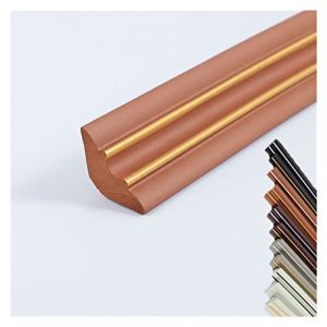 5M Moulure autocollante flexible Quart de rond PVC, Bande de calfeutrage étanche, garniture pour moulage, calfeutrage et de garniture auto-adhésif, pour mur, plafond, armoire, comptoir, bords de sol e (Hardware Furniture Store, neuf)