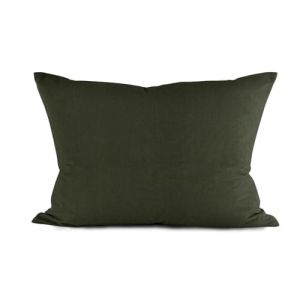 SYLC Housse Coussin Exterieur Impermeable, Housse Si&egrave;ge Canap&eacute; Protection Compl&egrave;te avec Fermeture &Eacute;clair, Amovibles Housse Assise Salon De Jardin Terrasse Caravane (Olive Green,Pillowcase 30&times;50cm) (YUNDU, neuf)