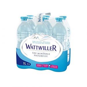 WATTWILLER - Eau Minérale Naturelle Plate 6X1L - L'unité - Livraison Offerte (A TA PORTE, neuf)