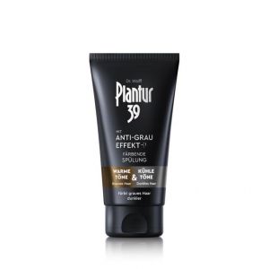 Plantur 39 Après-shampoing teintant anti-gris 150 ml – Après-shampoing pour cheveux plus foncés – Masque en douceur les cheveux gris – Après-shampoing colorant permanent (infinitiv, neuf)