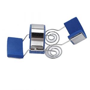 Doigt d'Attelle &agrave; Ressort, Attelle d'extension de Doigt Pliable &agrave; Retour Automatique, Attelle R&eacute;glable de Doigt Manchon de Doigt pour Doigt de Marteau et Doigt de Fracture(L) (Dushiw, neuf)