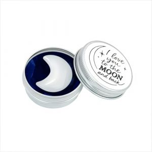 Ben & Bel Mini croissant de cristal blanc poli &agrave; la main avec inscription &laquo; I Love You to the Moon and Back &raquo; en &eacute;tain - Cadeau souvenir pour elle ou lui - Saint-Valentin, anniversaire de mariage (Ben&Bel, neuf)