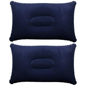 TRIXES Oreillers gonflables x2 – Lot de Plusieurs oreillers gonflables Parfaits pour Les Voyages/Camping/Plein air/pêche – Oreiller Gonflable – Lot Double – Oreillers Ultra légers résistants à l'eau (Digiflex FR, neuf)