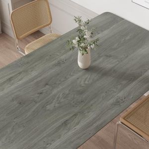 VaryPaper Papier Peint Bois Gris 40cmx200cm Papier Peint Effet Bois Rouleau Adhesif decoratif Papier Collant pour Meuble Adhesif Plan de Travail Cuisine Lavable Vinyle Adhesif Armoire Tableau (VaryStyle, neuf)