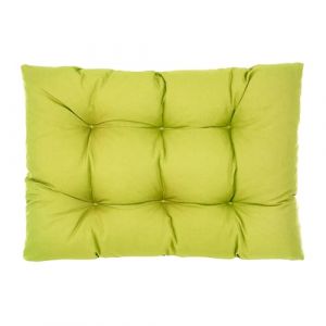 Best Wool Ensemble de Coussin Palette – Coussin d’Assise 120 x 80 cm pour Palettes Europe – Coussin Palette Rembourré avec Mousse Granulaire Poulirette (Wool-Stam, neuf)