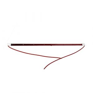 S&egrave;che-peinture Lampe infrarouge 105 0w 235V 53cm Tur de peinture Hauturing halog&egrave;ne Quartz &Eacute;l&eacute;ment chauffant Shortwave Infra-Rouge Lumi&egrave;re Golden Tube Ruby Tube Lampe de durcissement de peinture infra (li feiyu SKY, neuf)
