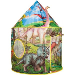 Benebomo Tente Dinosaure et Dragon pour Enfants, Cabane Intérieur, Maison de Jouet pour Bébé, Tente de Jeux, Cadeaux pour Garçons et Filles (Sunfunny, neuf)