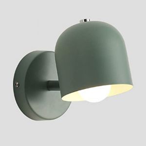 Mengjay Metal Applique Murale Abat-jour Lampe de Mur Murale Applique Murale Luminaire Moderne avec abat-jour Contemporain en M&eacute;tal R&eacute;glable Lampe Murale pour Chambre Cuisine Restaurant (Vert) (Mengjay, neuf)