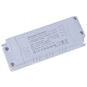 YAYZA! Transformateur 220v 24v LED Dimmable, Triac Driver 20W IP44 0.83A, Adaptateur de Pilote, Mini Alimentation de Tension Constante pour &Eacute;cran, Ampoules G4, MR11, MR16 (ClickBuy Group, neuf)