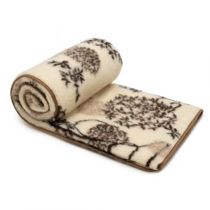 Best Wool Couverture Laine Merinos 240x200 cm - Couverture Mouton Chaude - 100% Laine Merinos - Grande et Moelleuse - Poids 500g/m2 - Mat&eacute;riau Respirant (Wool-Stam, neuf)