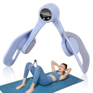 KBIBCK Hip Trainer Exerciseur, Thigh Trainer Pelvic, Musculation pour fessier Cuisses, Appareil de Sport Maison Portable, pour Homme et Femme, Entraînement avec Compteur Le Plancher pelvien (Bleu) (Dong Guan Shi Di Sheng Mao Yi You Xian Gong Si, neuf)