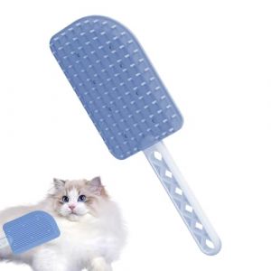 Peigne de massage lavable double face pour chats, tapis, v&ecirc;tements, meubles, fauteuil, matelas, canap&eacute; (weiyeu, neuf)
