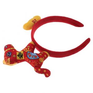 MOTHNUR Serrage-T&ecirc;te Ann&eacute;e du Cheval 2026 &ndash; Accessoires pour Cheveux &agrave; Figurine de Cheval et &ndash; D&eacute;corations Festives pour Nouvel An Chinois &ndash; Accessoires Photo et Pr&eacute;sents Invit&eacute;s (Huajiay, neuf)