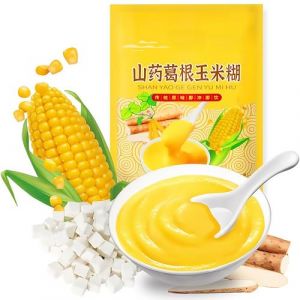 Soupe chinoise &agrave; l'igname et au ma&iuml;s (10 x 50 g) &ndash; Bouillie de petit-d&eacute;jeuner saine et nutritive, emball&eacute;e individuellement, remplacement instantan&eacute; pratique, bouillie saine et ingr&eacute;dient de (ZZHENGYU SHOP, neuf)
