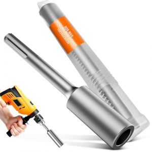 Niuny Bouterolle d'enfoncement SDS MAX &oslash;20 mm Douille en Acier Outil &eacute;lectrique de Pilote de Tige de Terre Amovibled Piquet de Terre Pour Tiges de Terre de Forage &agrave; Marteau Rotatif (Niuny, neuf)