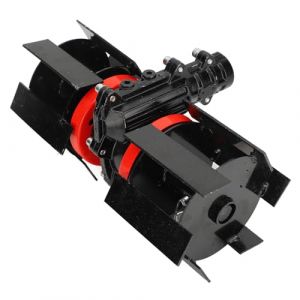 Qcwwy Roue de Désherbage, Mise à Niveau de L'ensemble D'accessoires de Désherbage Professionnel, Gain de Temps et D'énergie, Outil de Cultivateur Rotatif à 9 Dents, Motoculteur de (26mm) (Zuiminq, neuf)