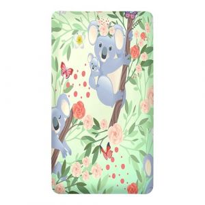 Odot Drap Housse pour Lit de B&eacute;b&eacute;, Motif Koala 3D Drap Housse pour Matelas de B&eacute;b&eacute;, Extensible Respirant Douce, pour Lit Parapluie et Berceau, Enfant Fille Gar&ccedil;on (Dessin anim&eacute;,60x120cm) (Odot, neuf)