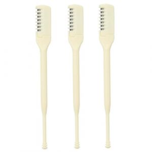 Tondeuse &agrave; cheveux nasale 3 pi&egrave;ces, 2 en 1, tondeuse &agrave; poils de nez rotative 360 degr&eacute;s avec s&eacute;lecteur d'oreille, outil de beaut&eacute; nasal manuel double face pour femmes et hommes (YANGXIAOHUA, neuf)