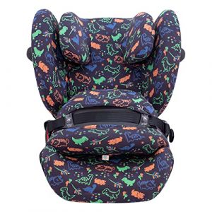 JYOKO KIDS Housse pour siège auto bébé en coton compatible avec Cybex Pallas G I-SIZE (Housse Pallas G, HAPPY DINO) (JYOKO, neuf)