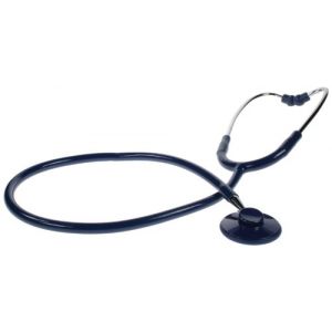 SPENGLER Pulse, Stéthoscope d’Auscultation Générale, Simple Pavillon, Léger, Bonnes Performances Acoustiques, Polyvalent (Marine) (Bastide Le Confort Médical, neuf)