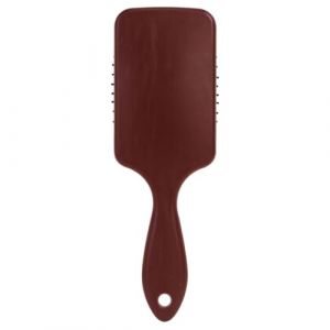 Ttgoth Brosse &agrave; cheveux de couleur unie chocolat noir pour homme et femme - Antistatique &agrave; coussin d'air - Brosse d&eacute;m&ecirc;lante pour cheveux boucl&eacute;s, raides, humides ou secs (Ttgoth, neuf)