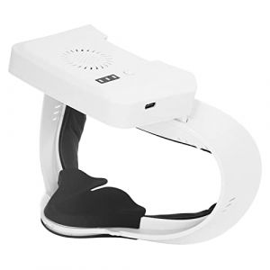 Pyhodi Ventilateur de Refroidissement VR pour Quest 2, Ventilateur de Circulation d'air avec Interface Faciale, Couverture Faciale en Coton Doux, Ventilateur de Refroidissement à 3 (Zhjvihx-EU, neuf)