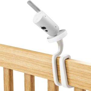 BECEMURU Support Twist Flexible Polyvalent avec connecteur à vis 1/4 Dock Compatible avec Le Moniteur vidéo pour bébé Philips Avent Connected SCD923/26 (BECEMURU EU, neuf)